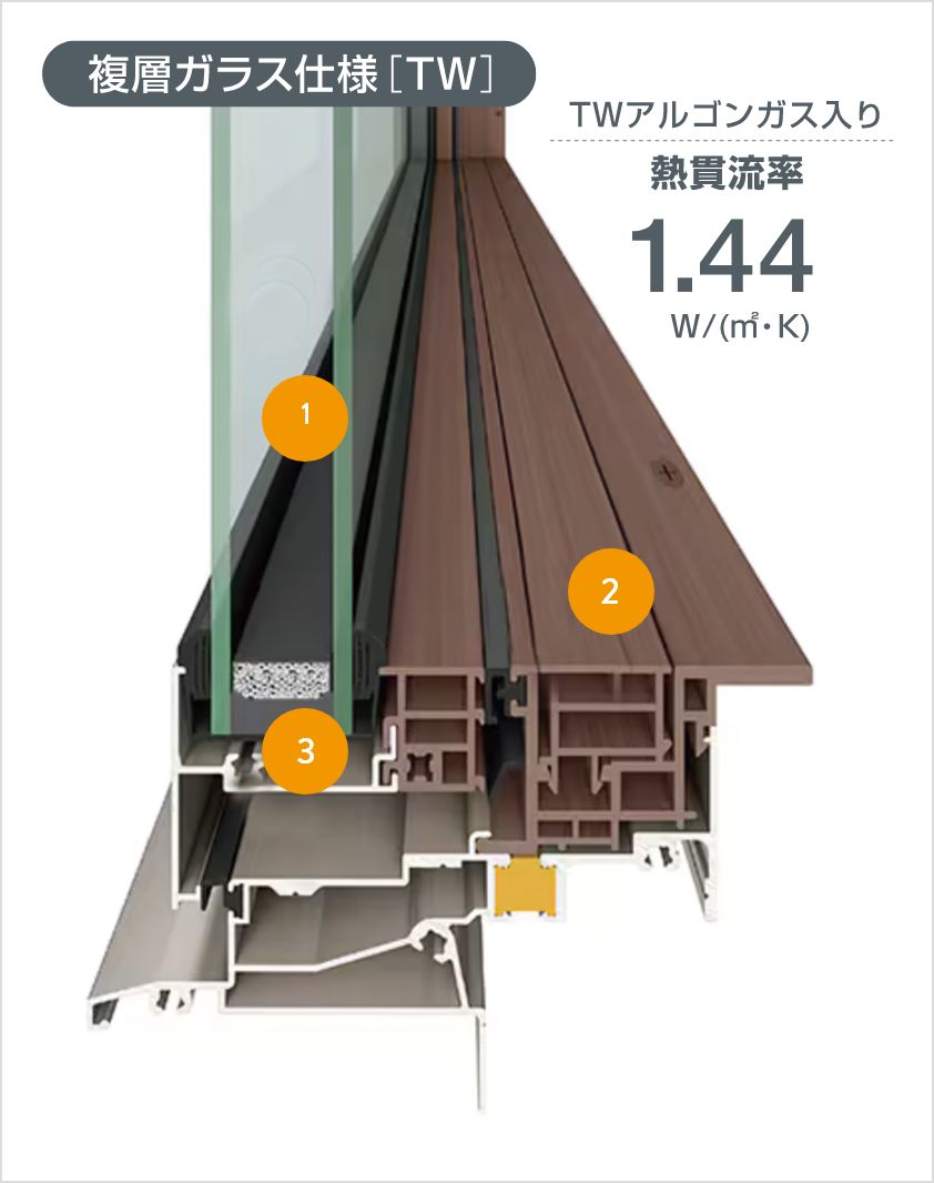 複層ガラス仕様[TW]