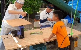 7月最後の土日は『親子夏休み木工教室』へ!