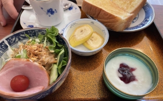 「のぶ家」のモーニング