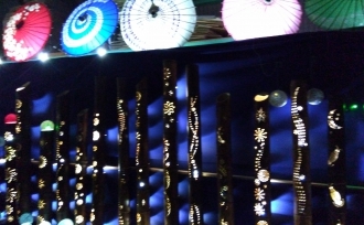 「蛍(ほたる)と灯(あか)りのコラボレーション」