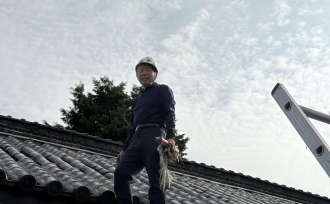 集中豪雨で雨漏り修繕。