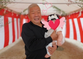 じいじ続出❓I様地鎮祭