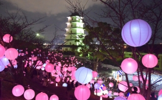 たどつ桜んたんページェント
