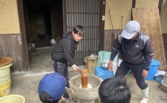 古民家再生へ向けた一日 〜木村邸 餅つき大会〜