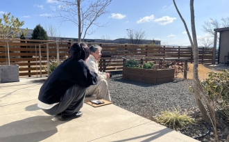 職人さんとのひととき